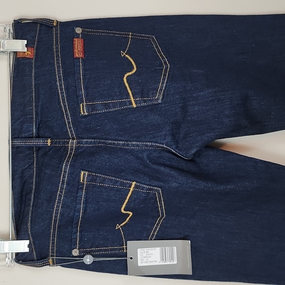 NWT Sz26 7 for All Mankind Straight Leg Jeans - Picture 4 of 7